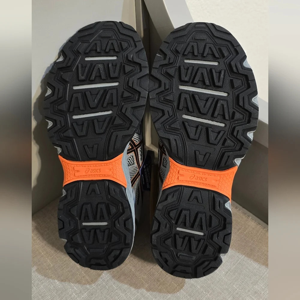Asics Gel-Venture 8 Mens 9 Extra Wide 4E NEW Sheetrock/Habanero - Picture 5 of 6